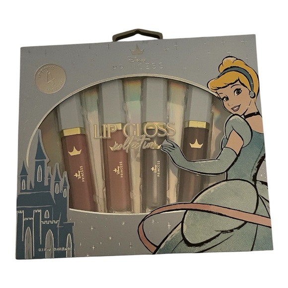 Disney | Makeup | Cinderella Lip Gloss Set Nwt | Poshmark